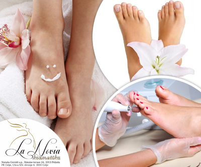 Salonu Lanovia kozmetika: pedikura in gelish lakiranje