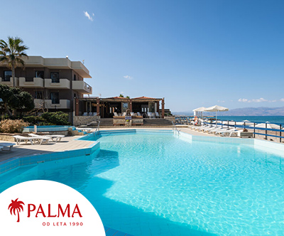 Hotel Haris 3* na zahodnem delu otoku Kreta v Grčiji