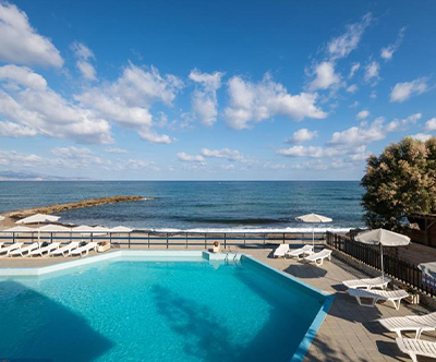 Hotel Haris 3* na zahodnem delu otoku Kreta v Grčiji