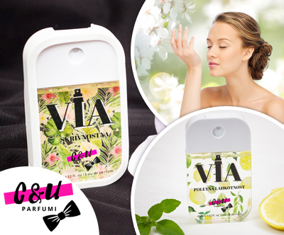 VIA potovalni parfum (45 ml) po izbiri