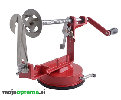 Aparat za pripravo spiralnega krompirjevega čipsa