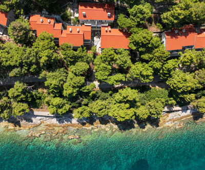 Turisticna vas Zelena Punta, apartmaji, Ugljan