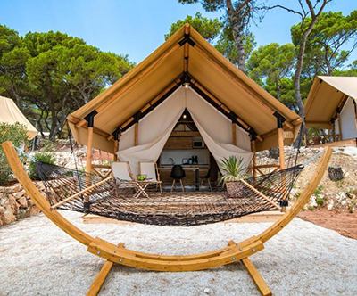 Arena One 99 Glamping: glamping šotor