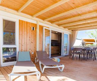 Lanterna Camping Resort: mobilne hiške Luxury