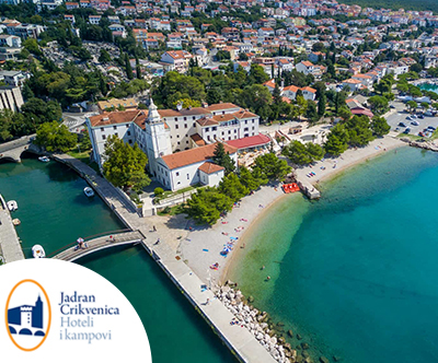 Hotel Kaštel 3*, Crikvenica: oddih s polpenzionom