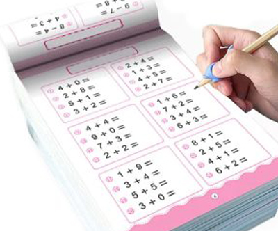 WorkBookMath, delovni zvezek za seštevanje, odštevanje
