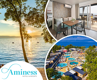 Aminess Atea Camping Resort 4*, Njivice: mobilne hišice
