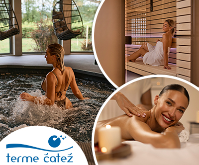 Terme Čatež: Grand Spa Terme, savne, bazen, masaža