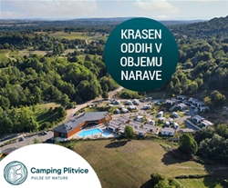 Kamp Plitvice 5*: mobilna hišica Premium