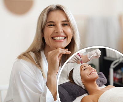 Monerai; microneedling, mezoterapija