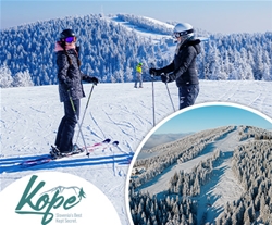 Smučarski center Kope: smucarska vozovnica z malico