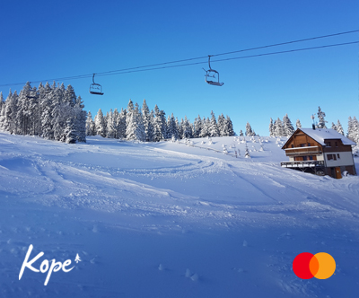 Smučarski center Kope: smucarska vozovnica Smučarski center Kope: smucarska vozovnica