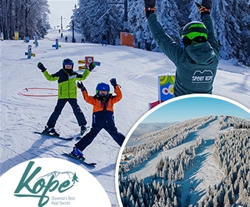 Smučarski center Kope: smucarska vozovnica z malico