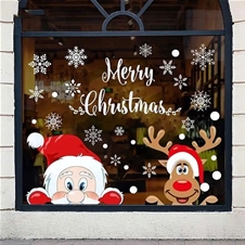 Čudovite božične nalepke za okna WindowStickers