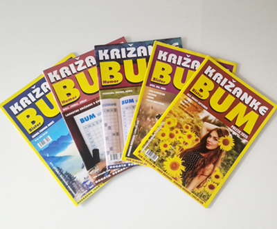 Križanke Bum, 5 revij Križanke Bum