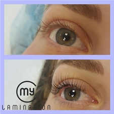 Lepotni studio Shine: laminiranje trepalnic