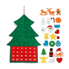 AdventTree, božično drevo iz filca s koledarjem!