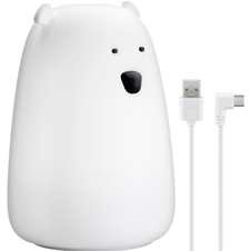 Mehka silikonska LED nočna lučka, 3 modeli