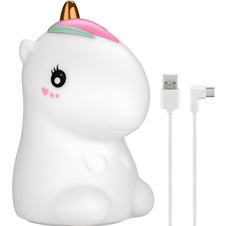 Mehka silikonska LED nočna lučka, 3 modeli