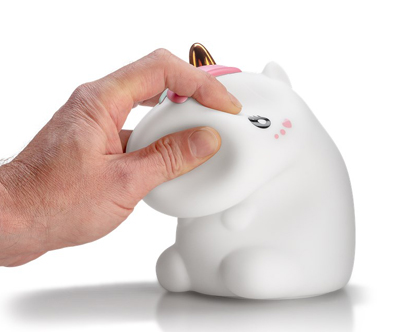 Mehka silikonska LED nočna lučka, 3 modeli Mehka silikonska LED nočna lučka, 3 modeli