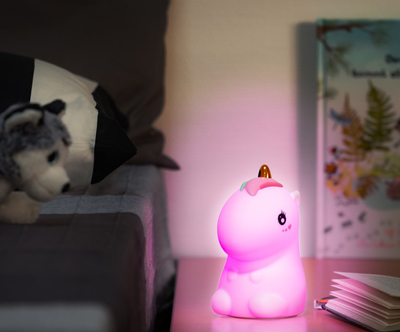 Mehka silikonska LED nočna lučka, 3 modeli Mehka silikonska LED nočna lučka, 3 modeli