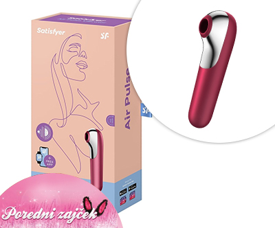 Premium vibrator in stimulator klitorisa Satisfyer Dual