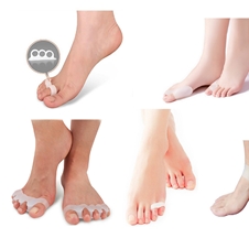 Komplet opornic za nego ukrivljenih prstov nog!