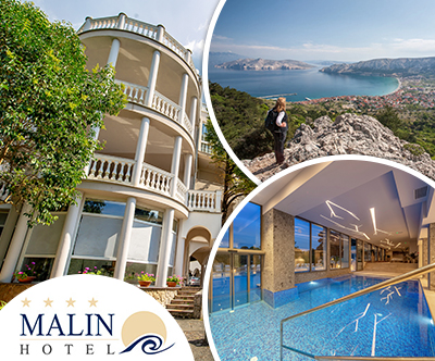 Hotel Malin 4*, Malinska, Krk: morski oddih
