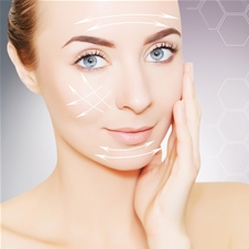 Kisikova nega obraza s hyaluronom in Jade lifting