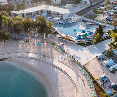 Falkensteiner Premium Camping Zadar, oddih ob morju