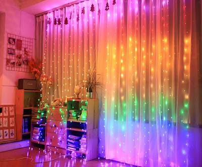 ColorfulCurtain, svetlobna zavesa s LED lučkami