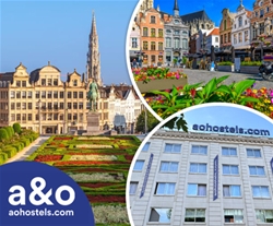 A&O hostel Belgija, Antwerpen, Bruselj 