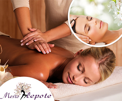Salon Mesto lepote: topla masaža z zlatim oljem Salon Mesto lepote: topla masaža z zlatim oljem