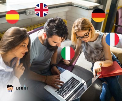 Lerni: 12-mesecni online tecaj tujega jezika Lerni: 12-mesecni online tecaj tujega jezika