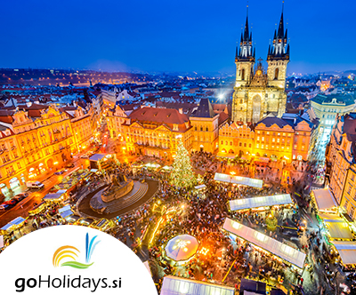 goHolidays: 2-dnevni izlet v adventno zlato Prago goHolidays: 2-dnevni izlet v adventno zlato Prago