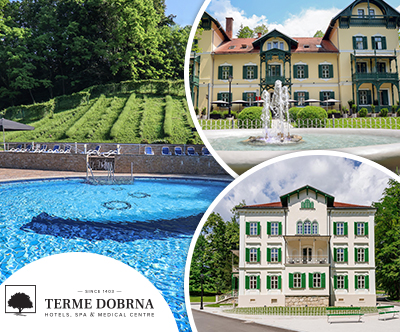 Terme Dobrna, Hotel Švicarija 4* ali Boutique Hotel 4*