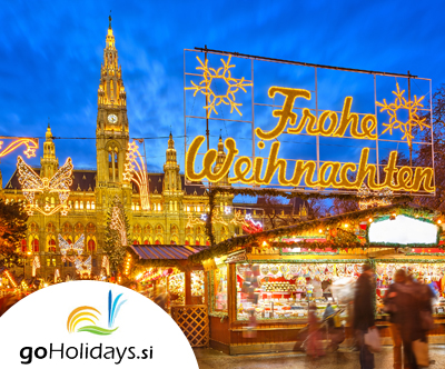 Adventni Dunaj: dvodnevni izlet z avtobusom Adventni Dunaj: dvodnevni izlet z avtobusom