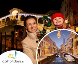 Predbožični enodnevni izlet v Benetke, vožnja z ladjico