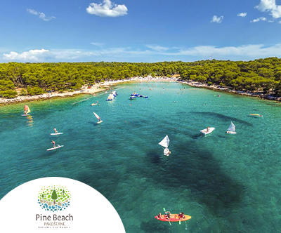 Pine Beach Pakoštane Resort***, Hrvaška