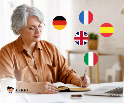 Lerni: 6-mesecni online tecaj tujega jezika Lerni: 6-mesecni online tecaj tujega jezika