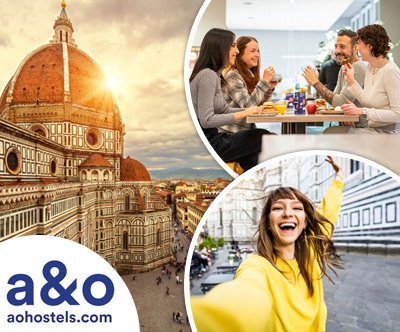 A&O hoteli, Firence: 2x nočitev