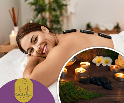 Vital&Lepa: masaža z vročimi kamni, 60 min Vital&Lepa: masaža z vročimi kamni, 60 min
