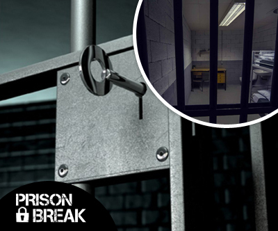 Prison Break escape room: Pobeg iz zapora, 6 igralcev