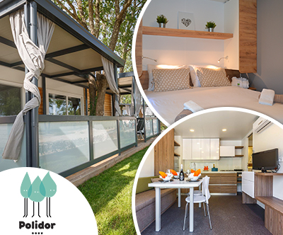 Polidor Camping Park 4*: mobilne hiške Comfor Polidor Camping Park 4*: mobilne hiške Comfor