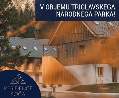 Apartmaji Residence Soča: nepozaben oddih v dvoje Apartmaji Residence Soča: nepozaben oddih v dvoje