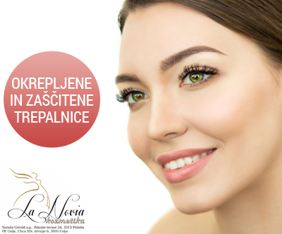 Salon Lanovia: keratinsko vihanje trepalnic Salon Lanovia: keratinsko vihanje trepalnic