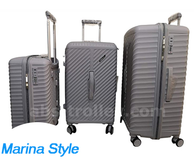 Set Marina Style Diagonal trdi potovalni kovčki