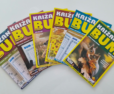Križanke Bum, 6 revij Križank Bum