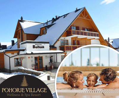 Wellness & Spa Hotel Bolfenk 4*, Pohorje: 2x nočitev