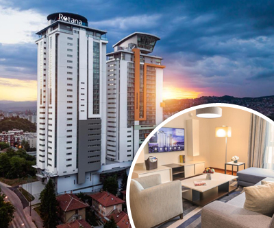 Bosmal Arjaan by Rotana, Sarajevo: nočitev, zajtrk Bosmal Arjaan by Rotana, Sarajevo: nočitev, zajtrk